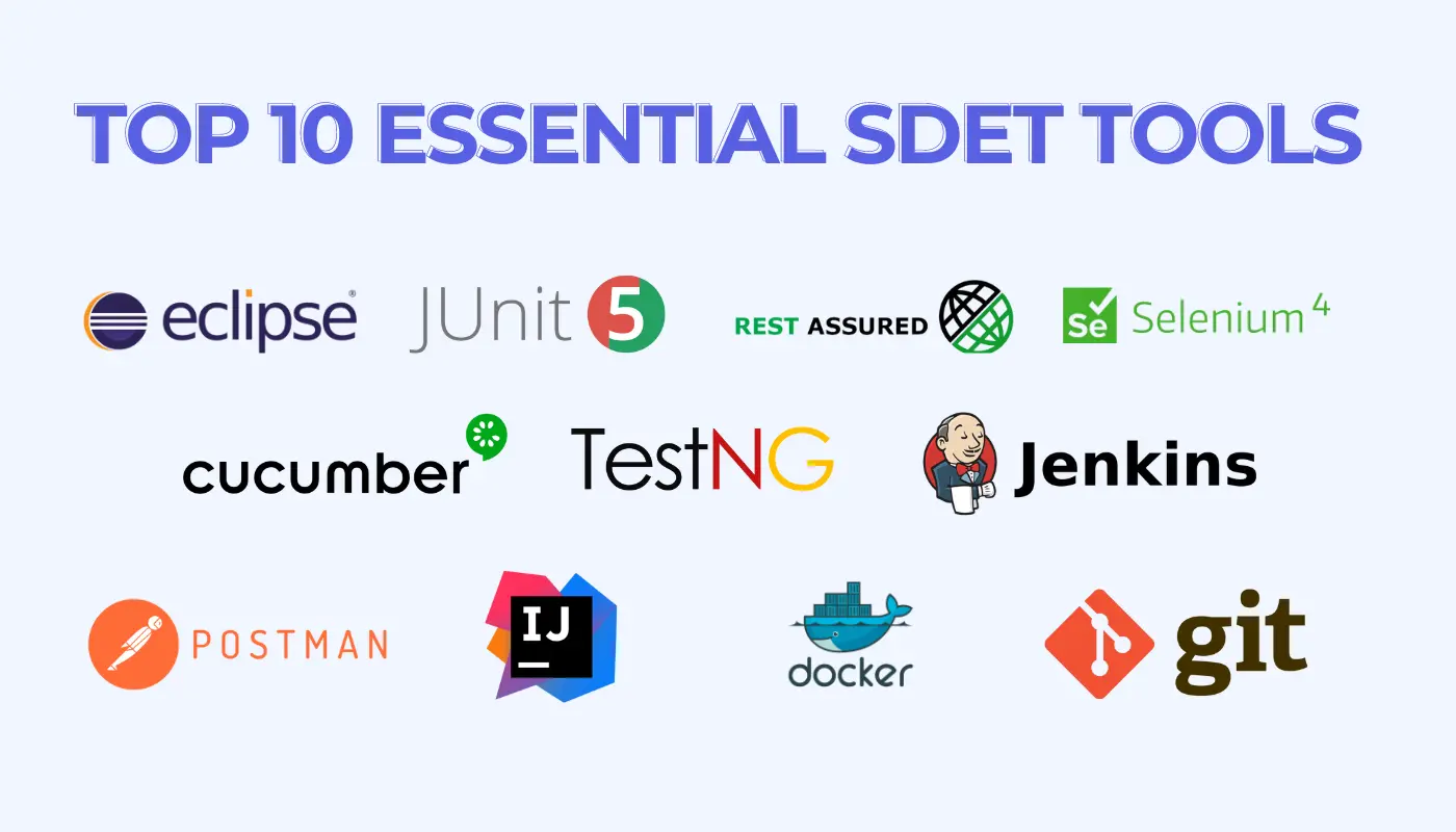 Top 10 Essential SDET Tools Every QA Engineer Should Know About